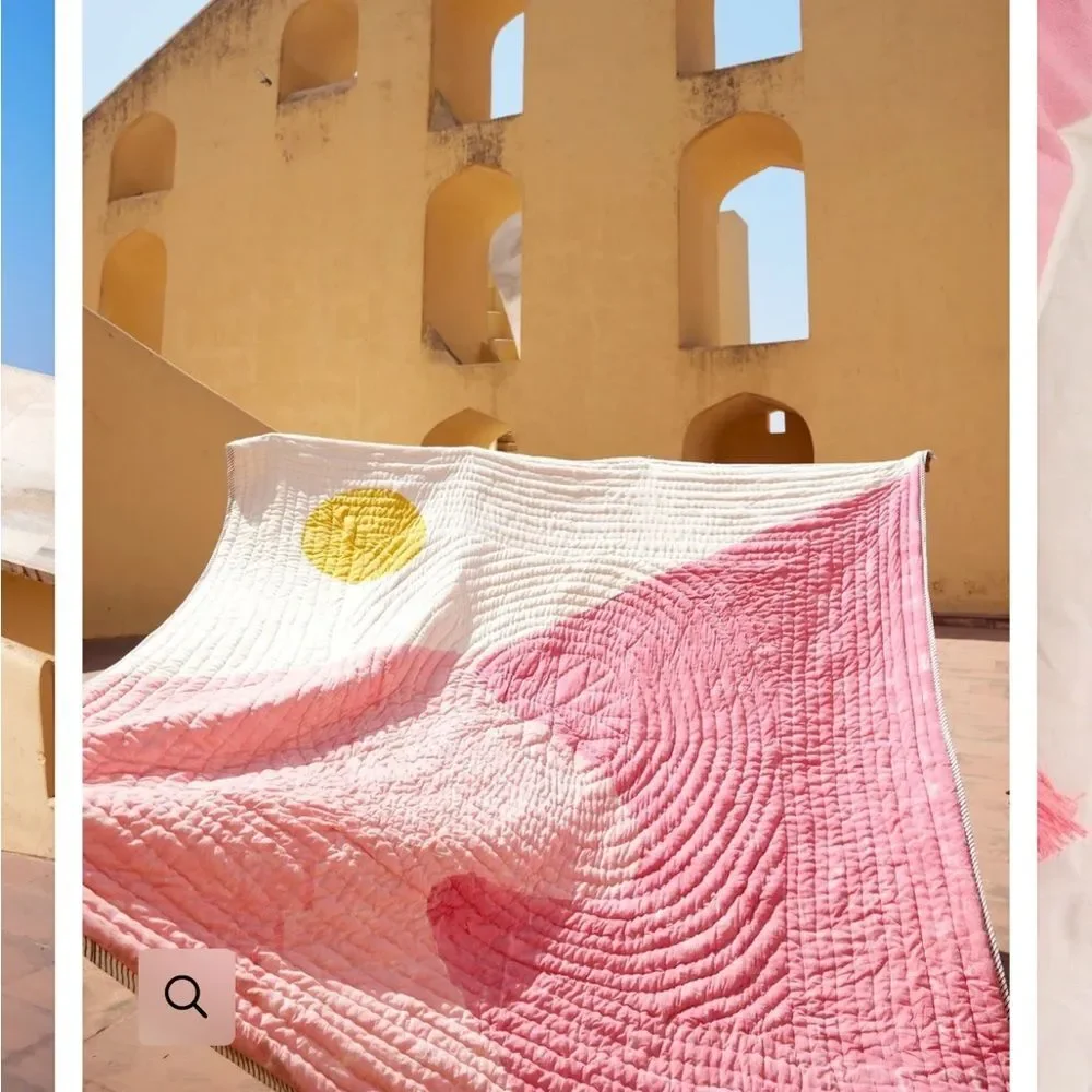CQC LA Handmade Dune Quilt King